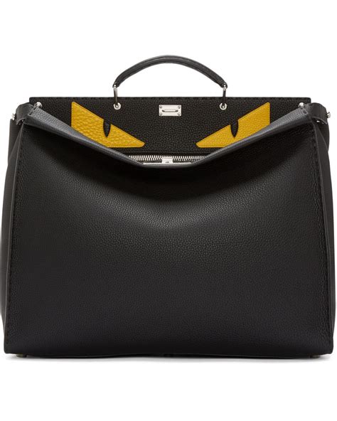 fendi peekaboo monster large|Fendi peekaboo regular size.